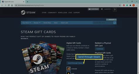 How to Gift Money on STEAM .